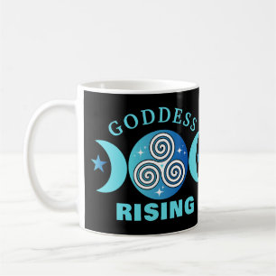 De Café Caneca Goddess Rising – Fluxo Azul e Verde