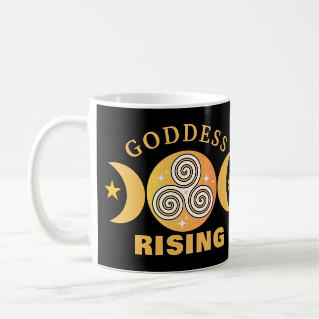 De Café Caneca Goddess Rising – Poder Solar Dourado (Esquerda)