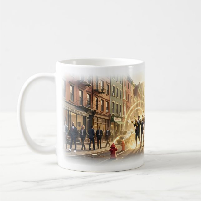 De Café Caneca Golden Brass Courage Urban Dragon (Esquerda)