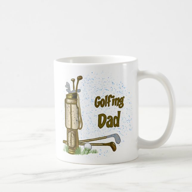 De Café Caneca Golfer Dad (Direita)