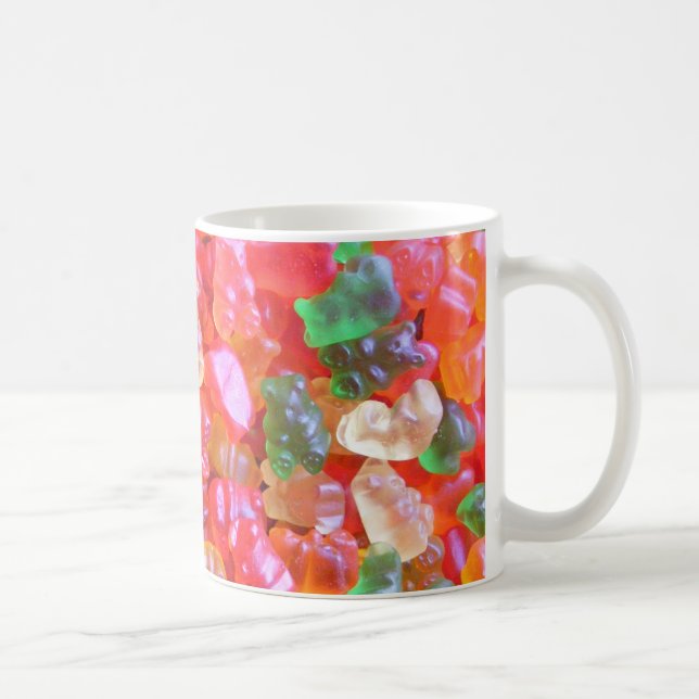 De Café Caneca gomosa do urso (Direita)