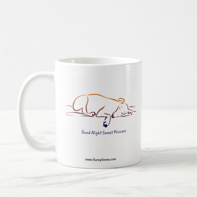 De Café Caneca Good Night Sweet Princess (Esquerda)