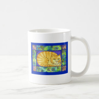 De Café Caneca gorda grande do gato