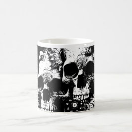 De Café Caneca Gothic Bloom – Uma Fusão Sombriamente Elega