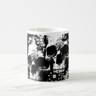 De Café Caneca Gothic Bloom – Uma Fusão Sombriamente Elega