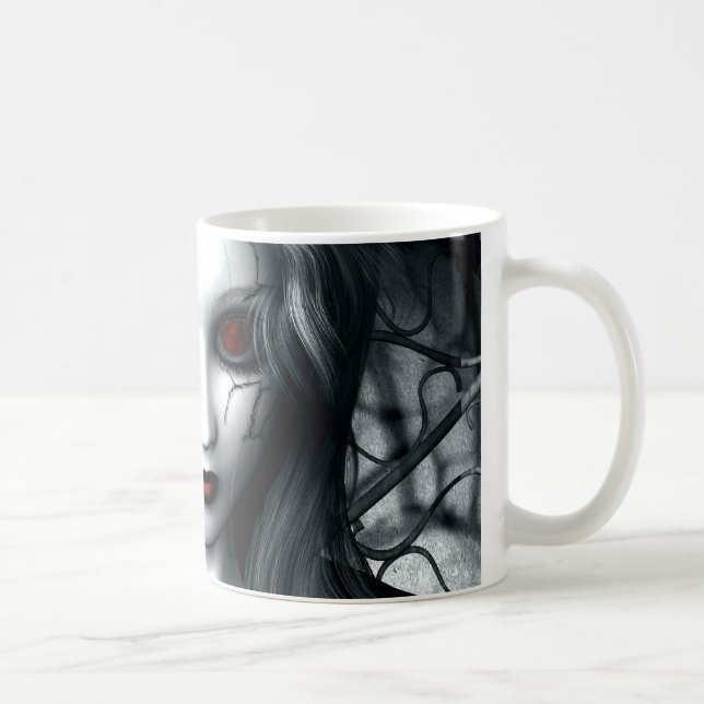 De Café Caneca gótico esquecida da arte da tempestade (Direita)