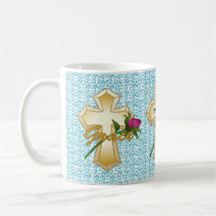 De Café Caneca Grace Rose Cruz Cristã