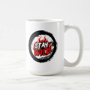 De Café Caneca Gráfica Stay Wild