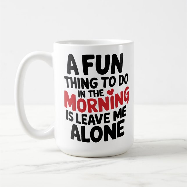 De Café Caneca Grande - Deixe-me em Paz (Esquerda)