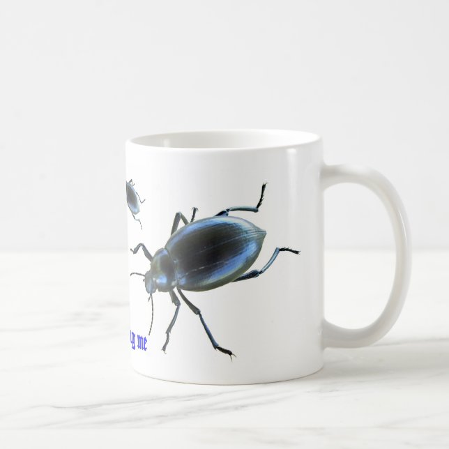 De Café Caneca grande do besouro (Direita)
