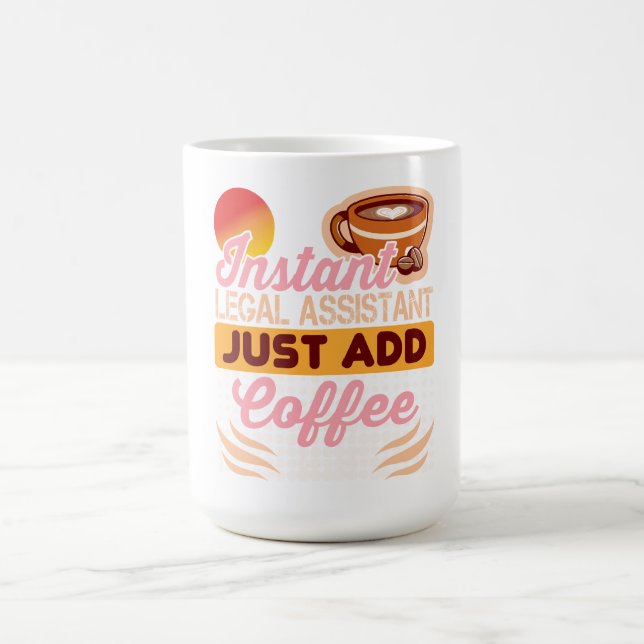 De Café Caneca Grande para Assistente Jurídico 15oz (Centro)