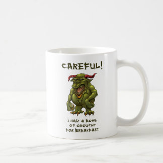 De Café Caneca Grouchy do diabrete