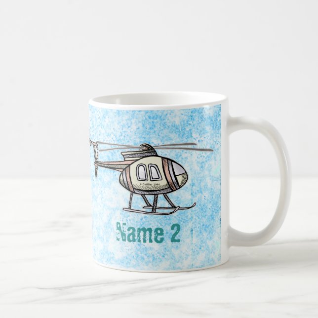 De Café Caneca Helicóptero Agitado (Direita)