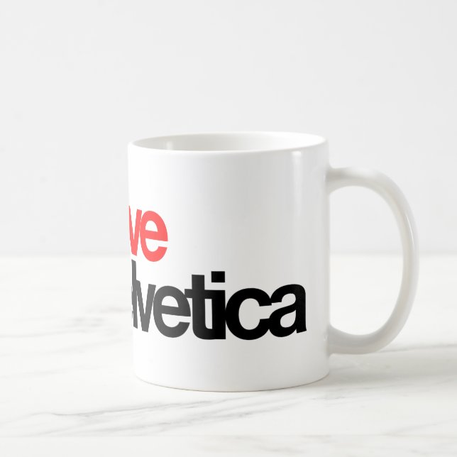 De Café Caneca Helvética do amor (Direita)
