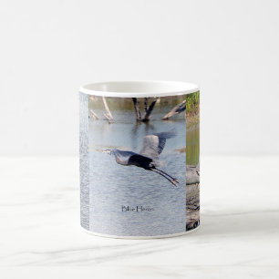 De Café Caneca Heron Azul