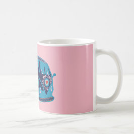 De Café Caneca Hippie Van 325 ml Branco Clássico