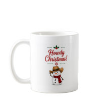 Caneca Homem do Natal Howdy - 11oz