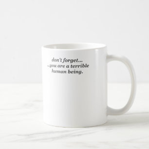 De Café Caneca humana terrível