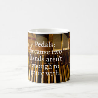 De Café Caneca Humor do Organista – Pedais & Pânico