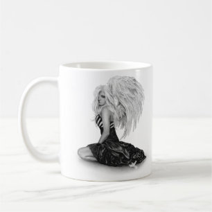 De Café Caneca imperfeita do anjo