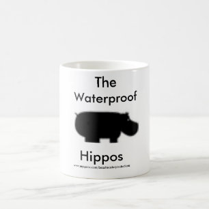 De Café Caneca impermeável oficial dos hipopótamos