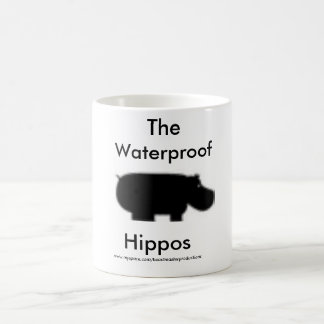 De Café Caneca impermeável oficial dos hipopótamos
