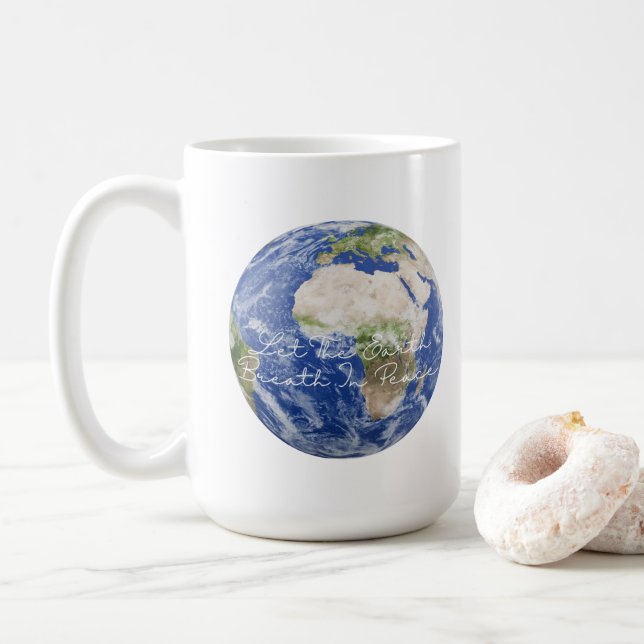 De Café Caneca Impressa com Foto Nature's Sip (Com Donut)