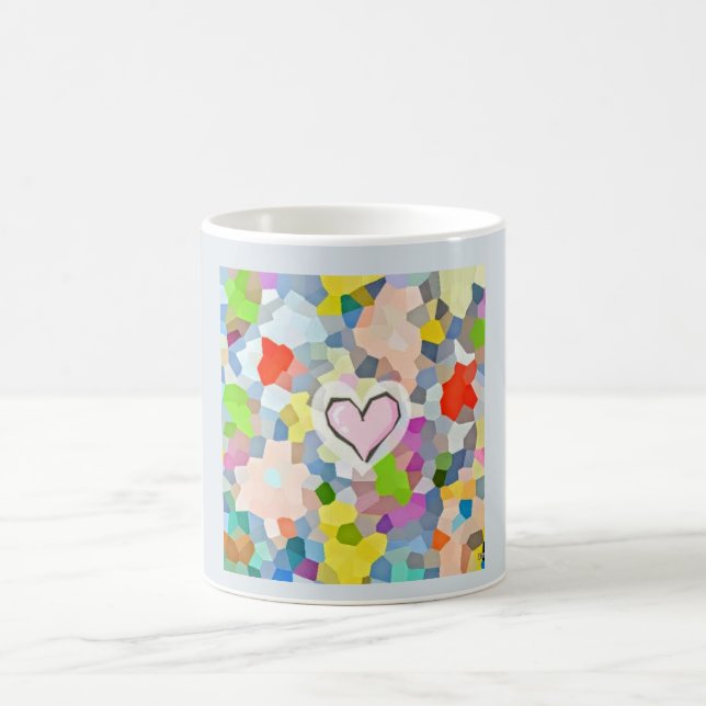De Café Caneca impressão Classic Pastel (Centro)