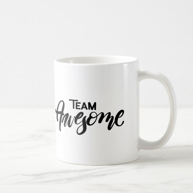 De Café Caneca impressionante da equipe (Direita)
