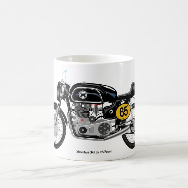 De Café Caneca incomparável clássica da motocicleta G45 (Centro)