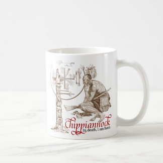De Café Caneca indiana do nativo americano na morte eu sou