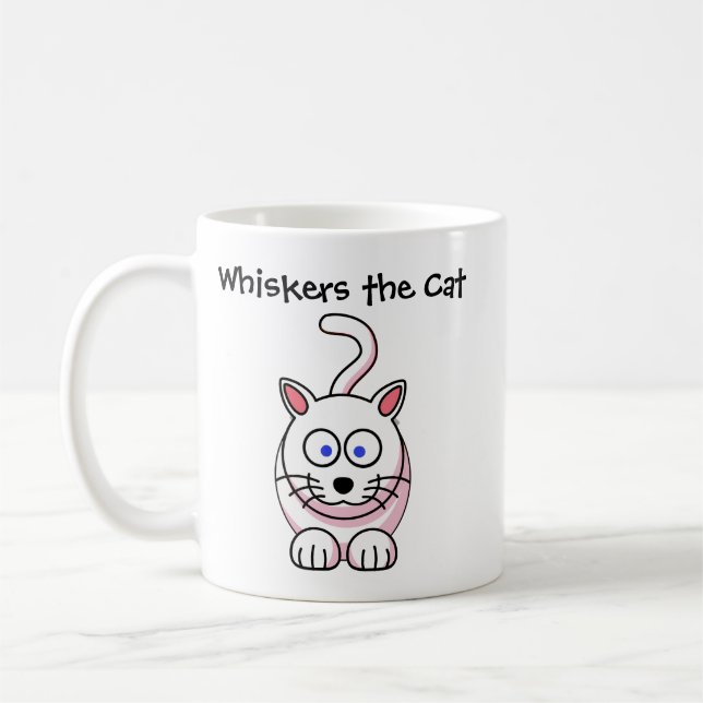De Café Caneca Infantil Cartoon Personalizado da Gata Whis (Esquerda)