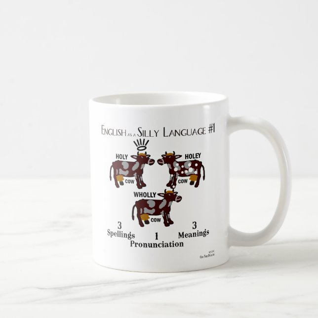 De Café Caneca - inglês como uma língua parva #1 - vacas (Direita)