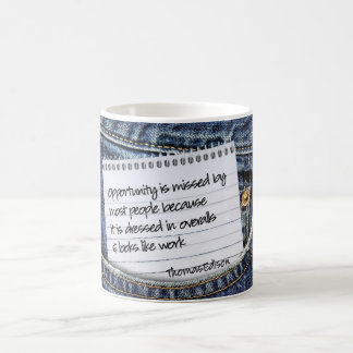 De Café Caneca inspirada das oportunidades