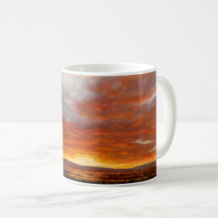 De Café Caneca inspirada do nascer do sol