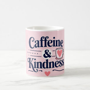 De Café Caneca Inspiradora Cafeína & Gentileza