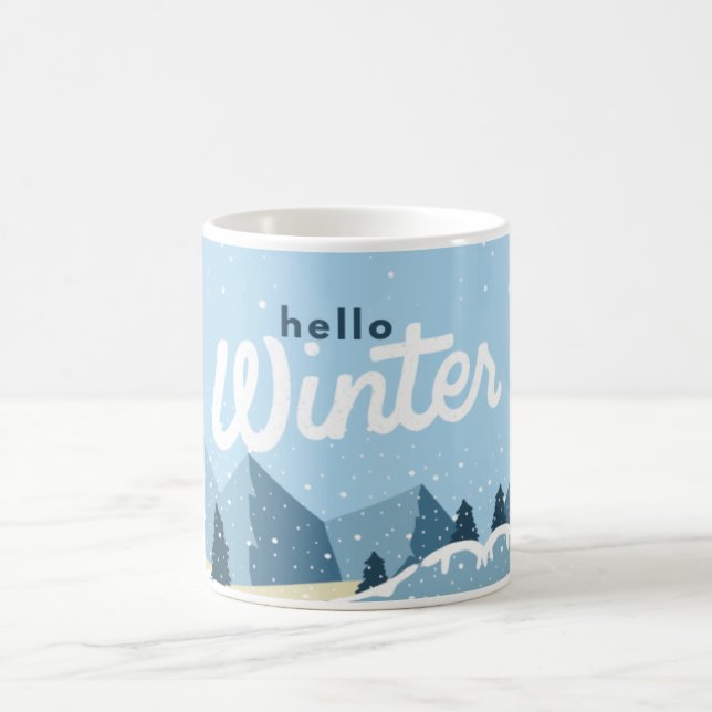 De Café caneca inverno (Centro)