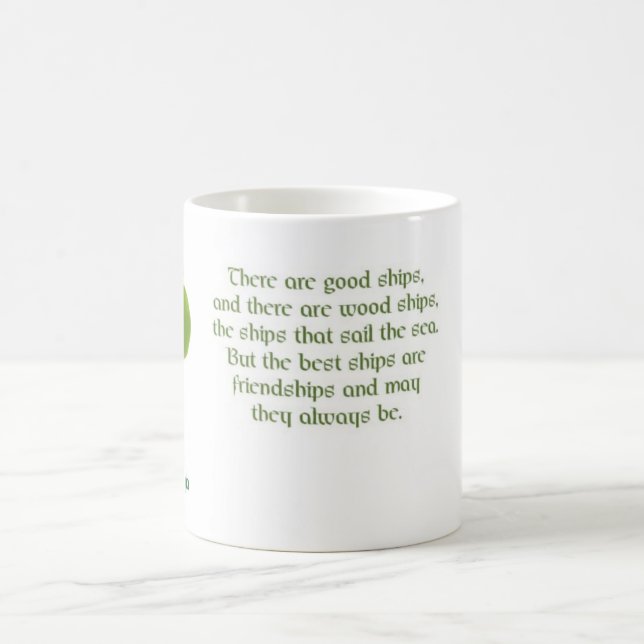 De Café Caneca irlandesa das citações 16 (Centro)