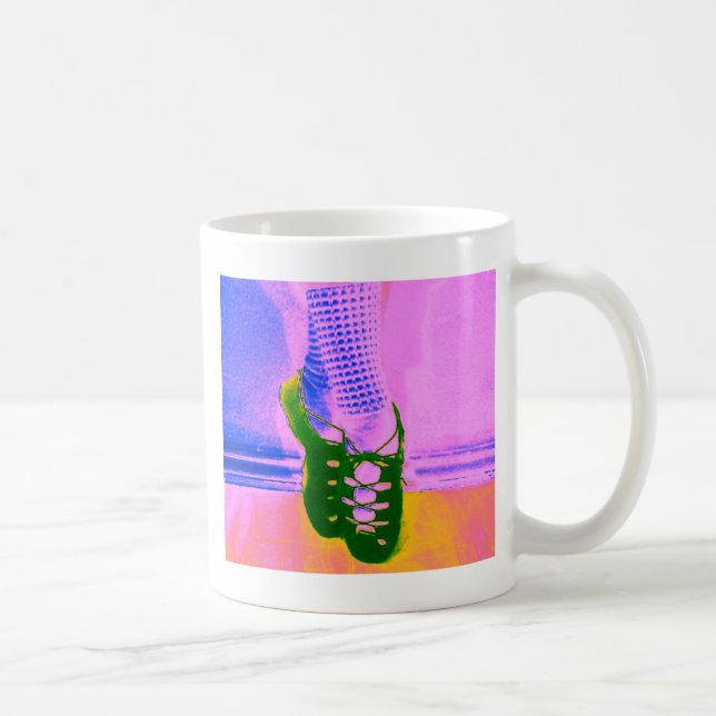 De Café caneca irlandesa do dançarino (Direita)