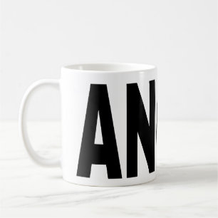De Café Caneca IRRITADA da palavra