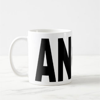 De Café Caneca IRRITADA da palavra