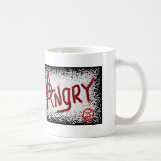 De Café Caneca irritada do logotipo