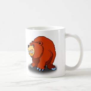 De Café Caneca irritada do urso