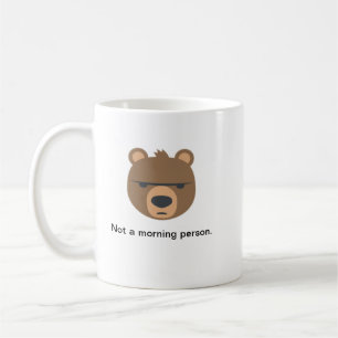 De Café Caneca irritada do urso