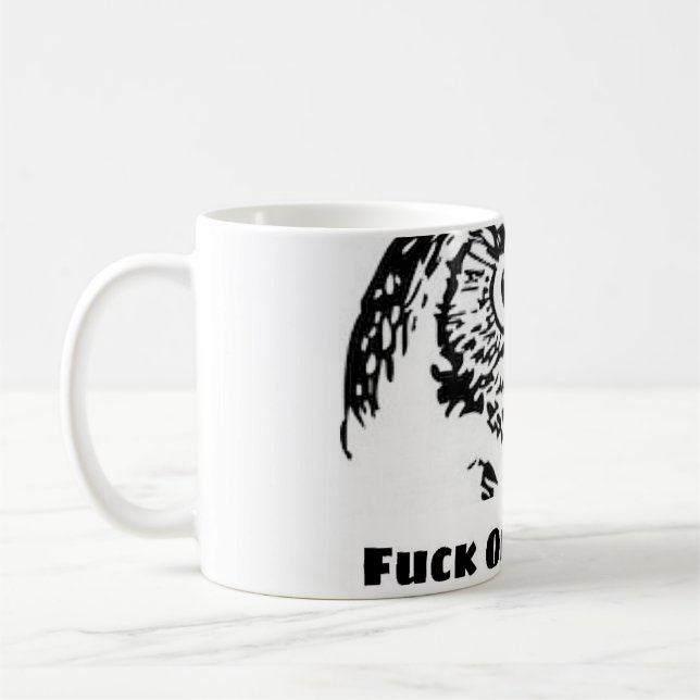 De Café Caneca irritável da síndrome da coruja (Esquerda)