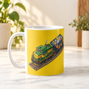 De Café Caneca Isometric Ore Express Train Tycoon