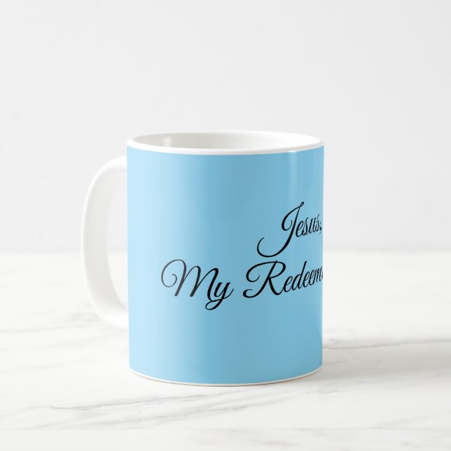De Café Caneca Jesus Meu Redentor (Frente Esquerda)