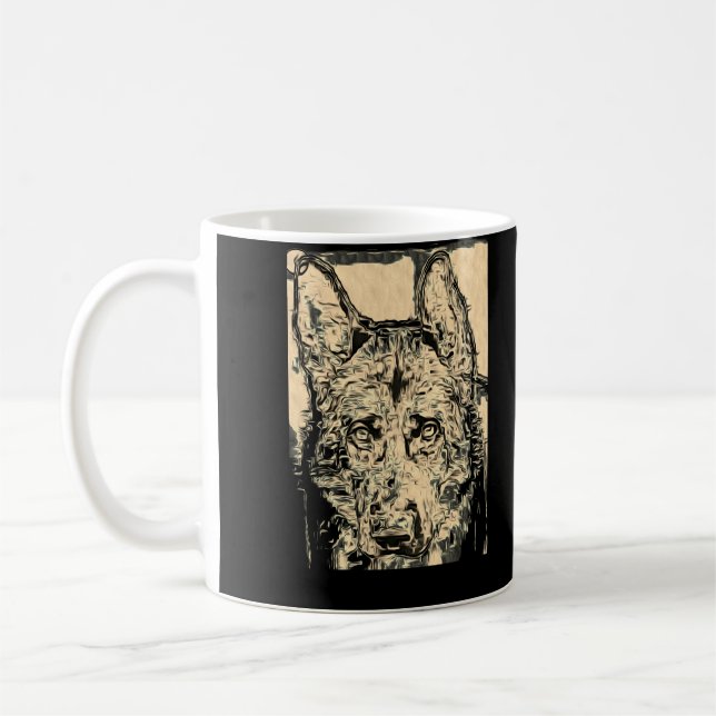 De Café caneca k9 (Esquerda)