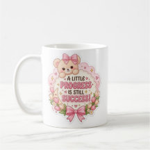 Caneca kawaii rosa fofa