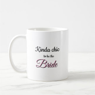 De Café Caneca Kinda Chic para a Noiva